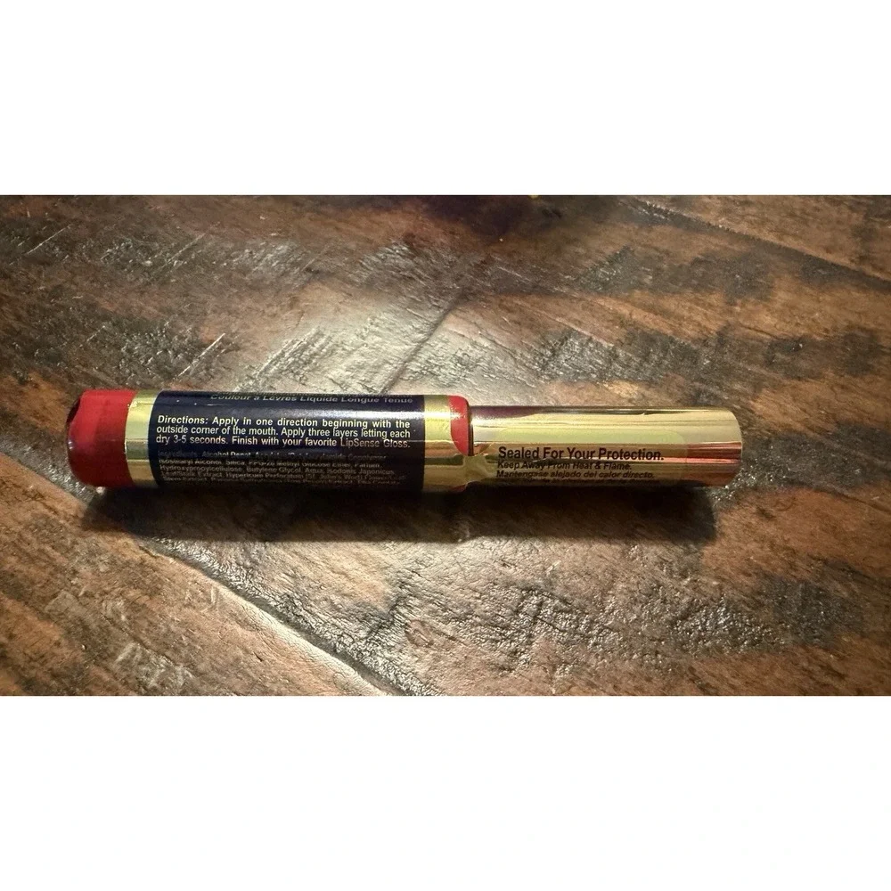 SeneGence LipSense Liquid Lip Color Women .25oz Fly Girl Red Long Lasting Sealed